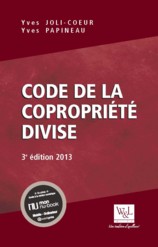 Code copropriete2013